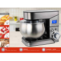 Misturador de massa misturador de aço inoxidável digital 5 quartos de cozinha kitchenaid misturador de alimentos com tela LCD